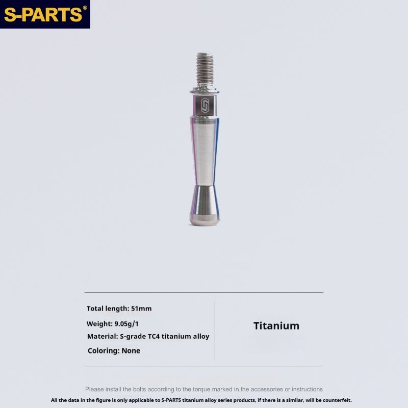 SPARTS Titanium Side Stand Auxiliary Pin for Ducati