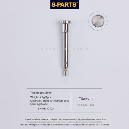 SPARTS Brembo Titanium Caliper Pin｜2-Piston & 4-Piston Motorcycle Brake Caliper Pin
