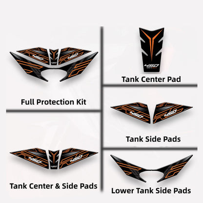 Fuel Tank Protector Anti-Wear Sticker Kit Waterproof Decal Pad for 2026 KTM 450 RC