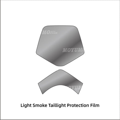 KTM DUKE 390 (2024–2026) Nano Crystal TPU Dashboard Screen Protector Self-Healing Headlight & Taillight Protection Film Motorcycle Accessories