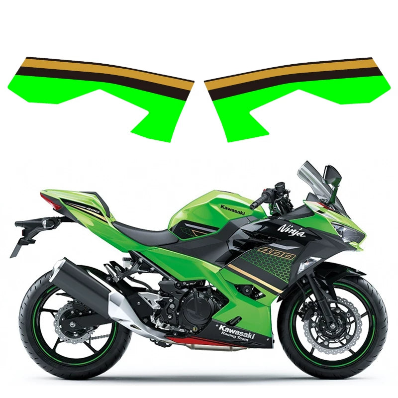 Kawasaki Ninja 400 Full Motorcycle Graphic Decal Kit Fairing Body Stickers