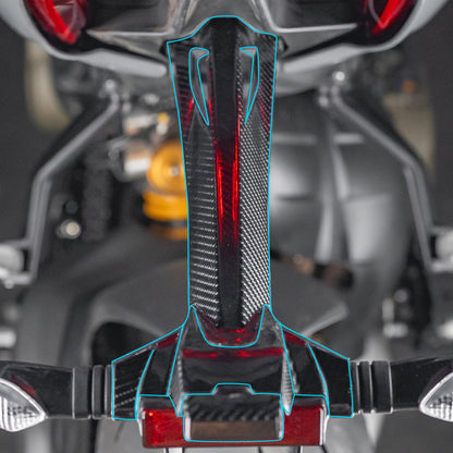 Full Carbon Fiber Protection Kit for Ducati Streetfighter V4 S 2024 PVC Scratch-Resistant Body Protection Film