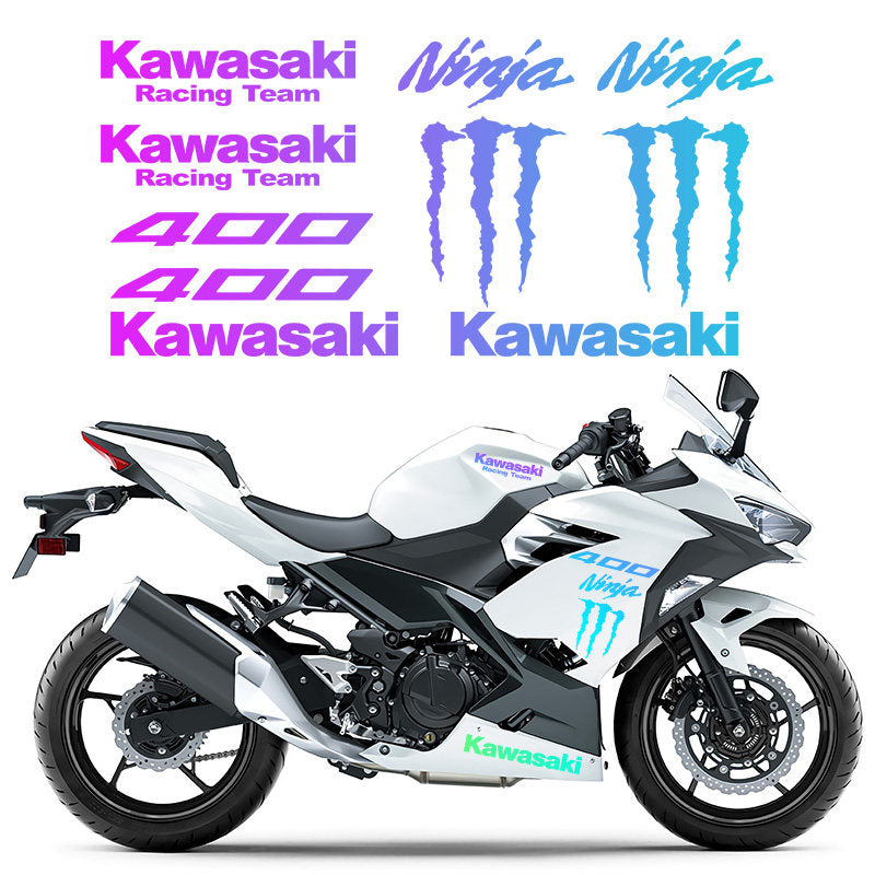 Kawasaki Ninja 400 Claw Graphics Full Body Decal Kit Waterproof Motorcycle Stickers