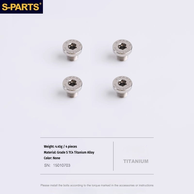 SPARTS Titanium Helmet Visor Screws Kit for ARAI RX7X – Lightweight & CNC Machined