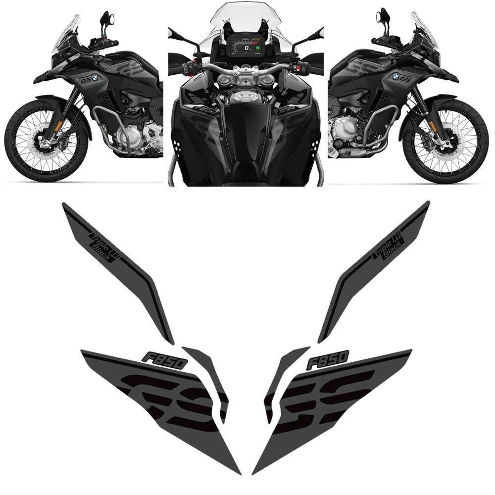 BMW F750GS / F850GS / F850GS ADV (2018–2021) 40th Anniversary Edition Body Sticker Decal Kit Motorcycle Graphics Wrap