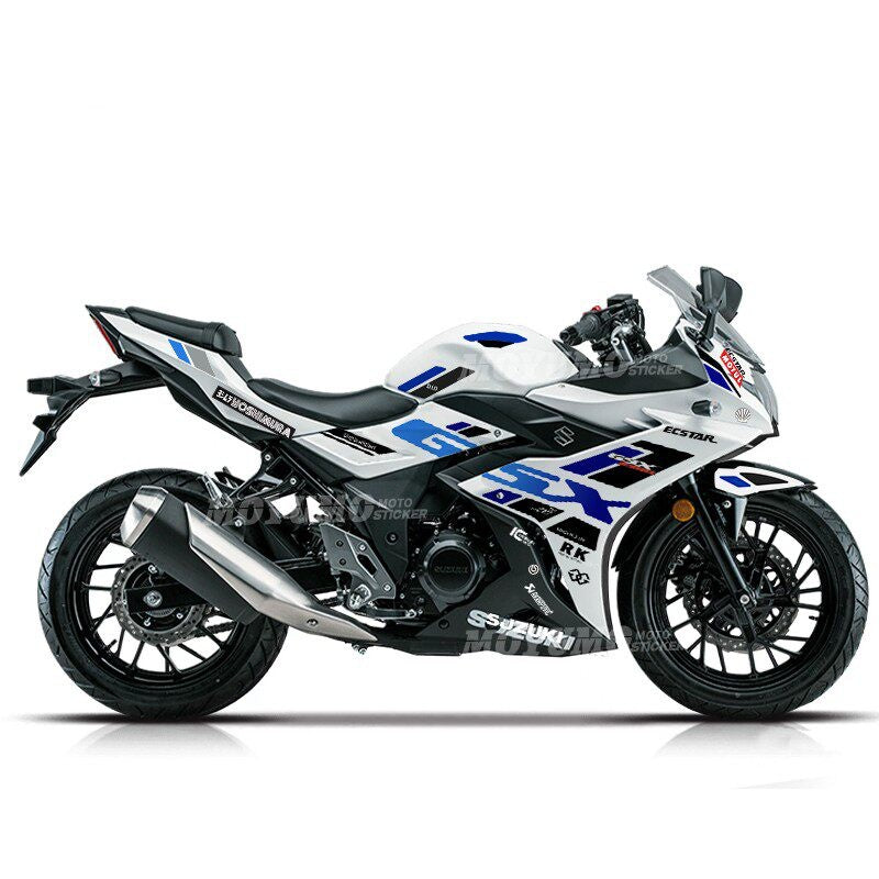 Suzuki GSX250R Full Body Graphic Decal Kit Motorcycle Fairing Stickers