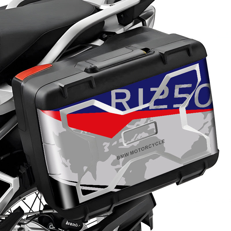 BMW R1250GS / R1200GS / F750GS Pannier Box Protective Sticker Scratch-Resistant Reflective Waterproof Sun-Resistant Decal Kit