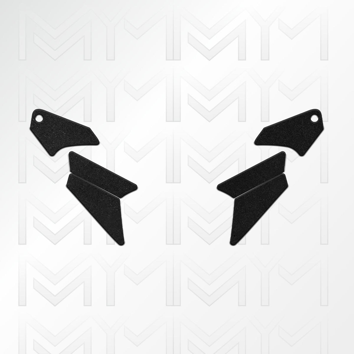 Ducati Panigale V4 Tank Grip Pads | Thick Polymer Construction | 3M Adhesive
