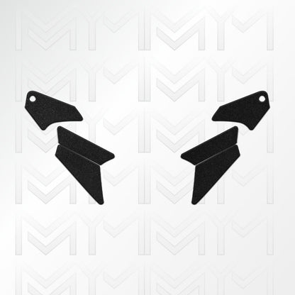 Ducati Panigale V4 Tank Grip Pads | Thick Polymer Construction | 3M Adhesive