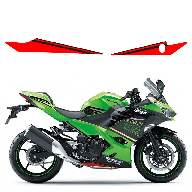 Kawasaki Ninja 400 Full Motorcycle Graphic Decal Kit Fairing Body Stickers