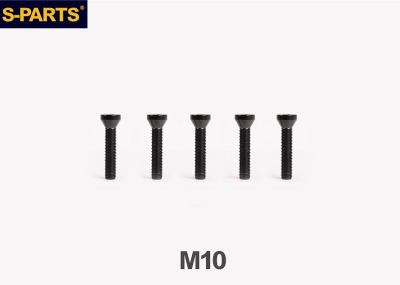 SPARTS TC4 Titanium Wheel Hub Bolts M10 (L35 / L49 / L55) for BMW Motorcycles