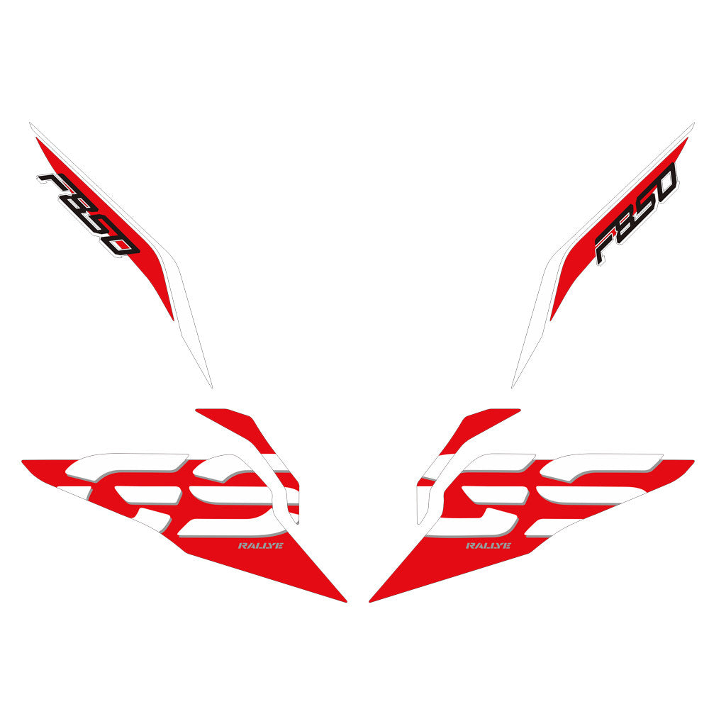 BMW F750GS / F850GS / F850GS ADV (2018–2021) 40th Anniversary Edition Body Sticker Decal Kit Motorcycle Graphics Wrap