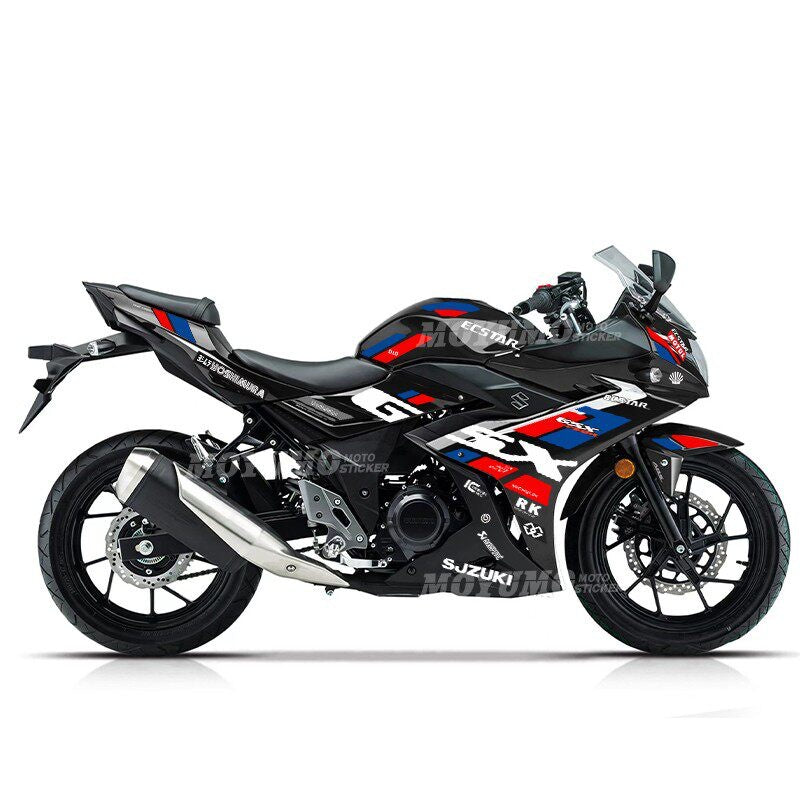 Suzuki GSX250R Full Body Graphic Decal Kit Motorcycle Fairing Stickers