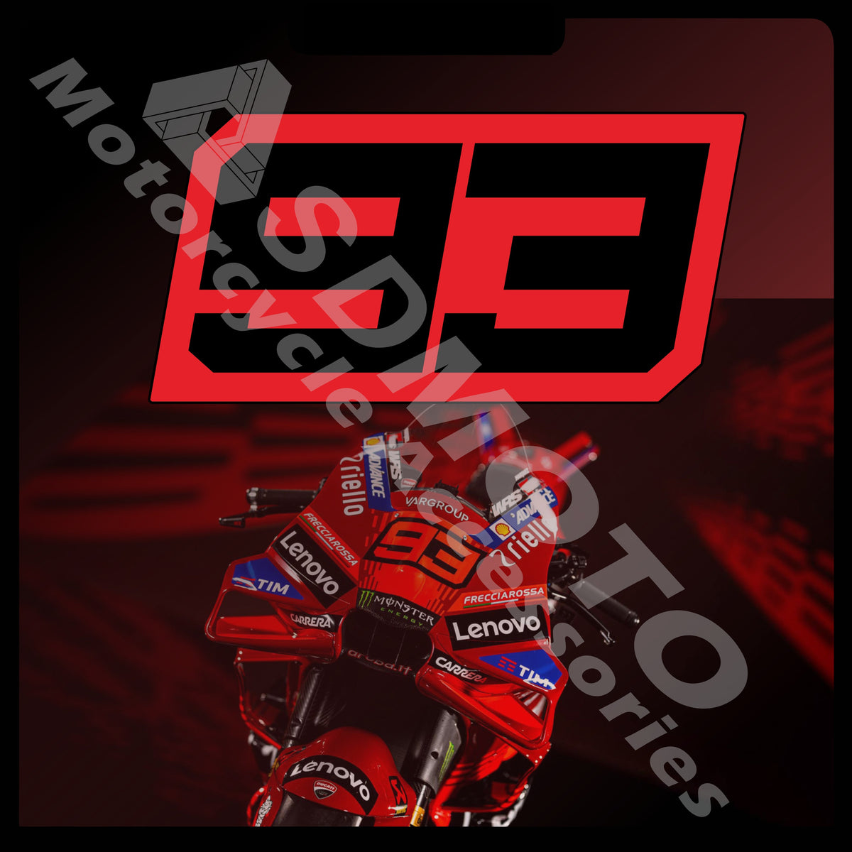 Ducati Panigale V4 MotoGP 2025 Style Full Graphics Kit