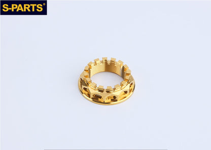 SPARTS Front & Rear Axle Big Nuts Titanium M25/M30/M33/M38/M48 for Ducati Motorcycle Modification