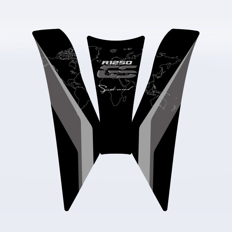BMW R1250GS Tank Grip Pad Fishbone Tank Protector Anti-Slip Fuel Tank Protection Decal Motorcycle Accessories