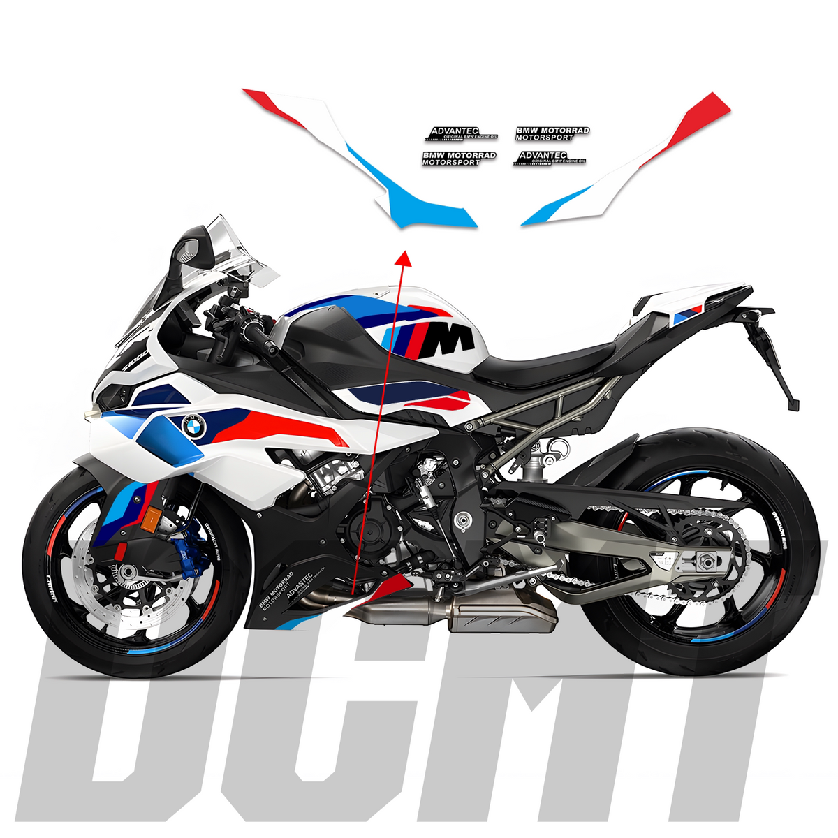 BMW S1000RR 2025 Full Body Graphics Kit