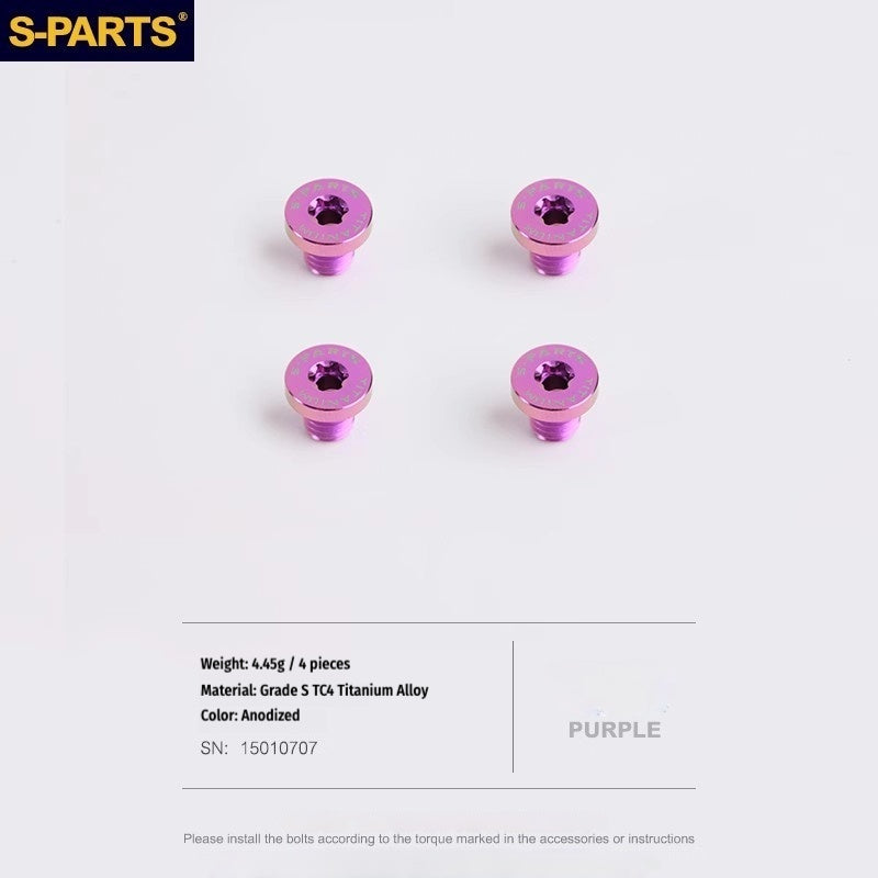 SPARTS Titanium Helmet Visor Screws Kit for ARAI RX7X – Lightweight & CNC Machined
