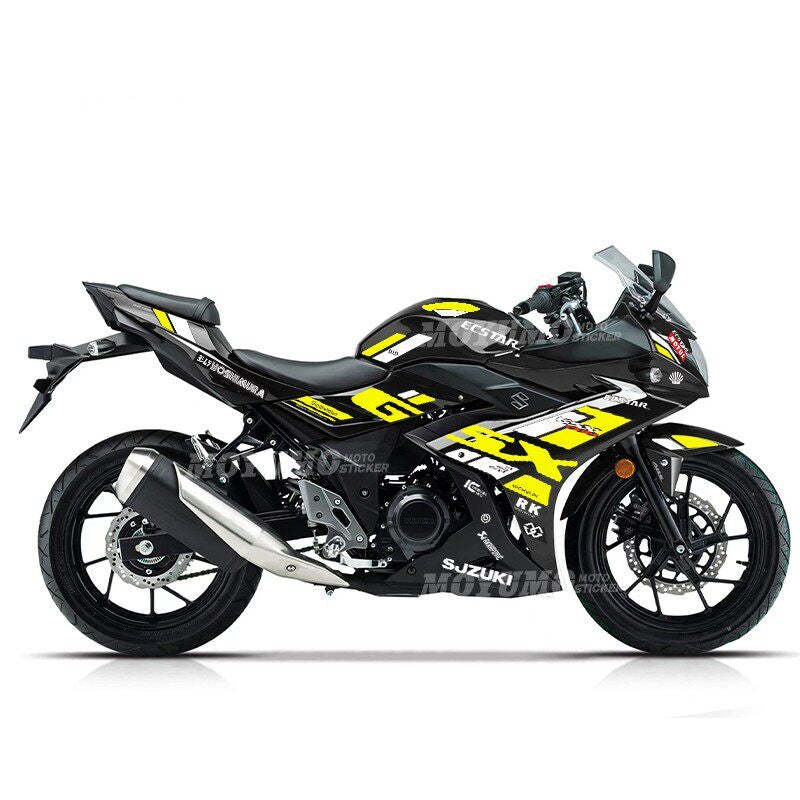 Suzuki GSX250R Full Body Graphic Decal Kit Motorcycle Fairing Stickers