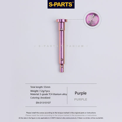 SPARTS Brembo Titanium Caliper Pin｜2-Piston & 4-Piston Motorcycle Brake Caliper Pin