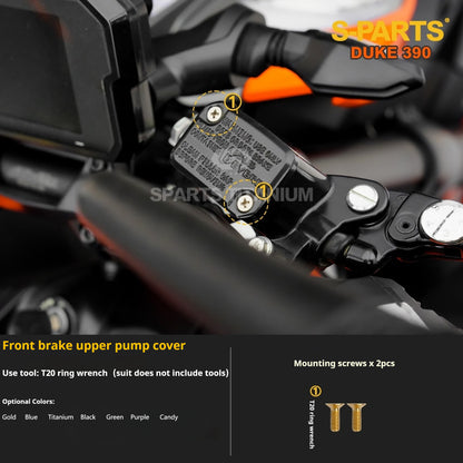SPARTS KTM Duke 390 Full Bike Titanium Bolt Kit | Premium TC4 Motorcycle Fasteners