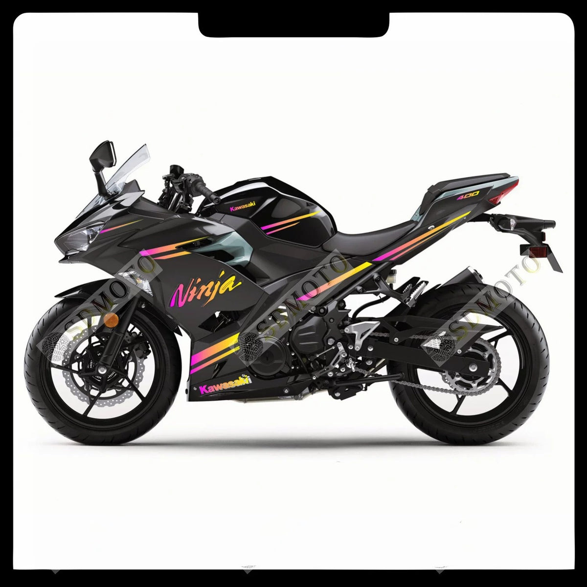 Kawasaki Ninja 400 ZX-4R Full Body Decals Waterproof Motorcycle Graphics Stickers