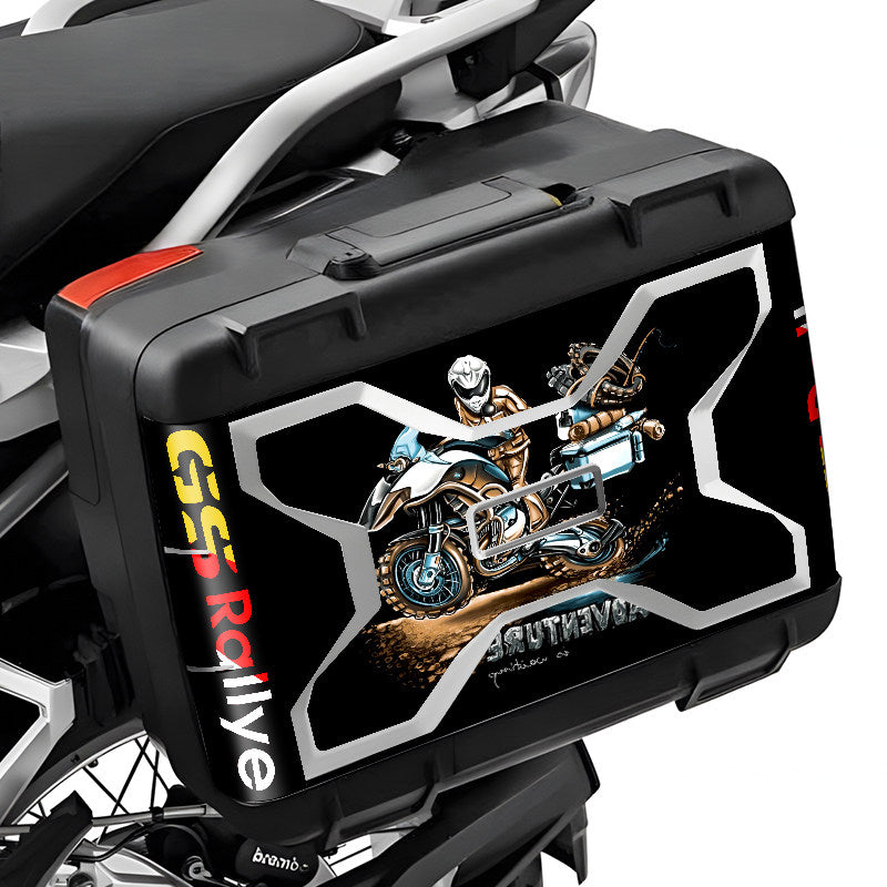 BMW R1250GS / R1200GS / F750GS Pannier Box Protective Sticker Scratch-Resistant Reflective Waterproof Sun-Resistant Decal Kit