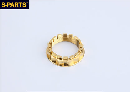 SPARTS Front & Rear Axle Big Nuts Titanium M25/M30/M33/M38/M48 for Ducati Motorcycle Modification