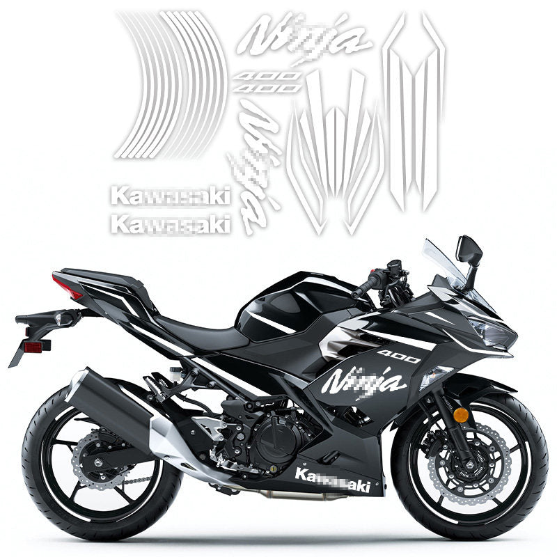 Kawasaki Ninja 400 Claw Graphics Full Body Decal Kit Waterproof Motorcycle Stickers