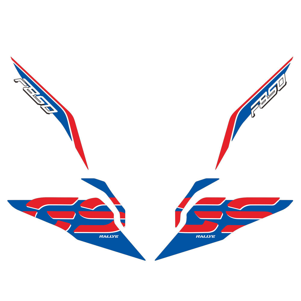 BMW F750GS / F850GS / F850GS ADV (2018–2021) 40th Anniversary Edition Body Sticker Decal Kit Motorcycle Graphics Wrap