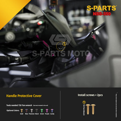 SPARTS Titanium Bolt Kit for Honda Forza NSS350 – Motorcycle Upgrade Fasteners
