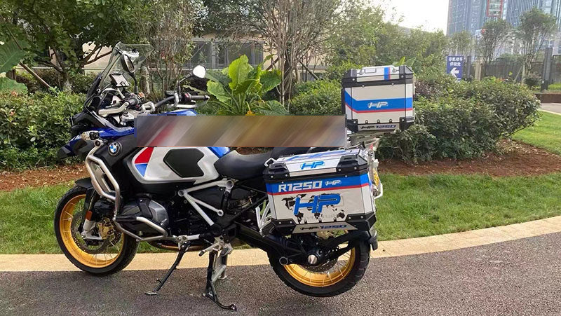 BMW F750GS / F850GS / R1250GS ADV OEM Aluminum Pannier Sticker Kit