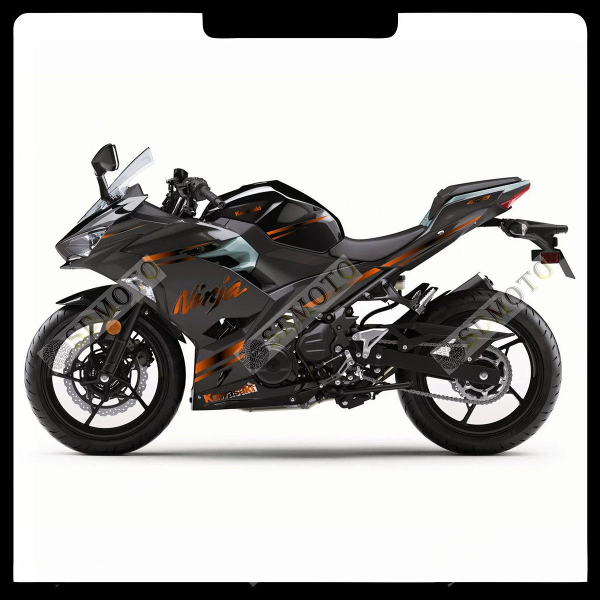 Kawasaki Ninja 400 ZX-4R Full Body Decals Waterproof Motorcycle Graphics Stickers