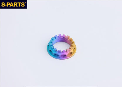 SPARTS Front & Rear Axle Big Nuts Titanium M25/M30/M33/M38/M48 for Ducati Motorcycle Modification