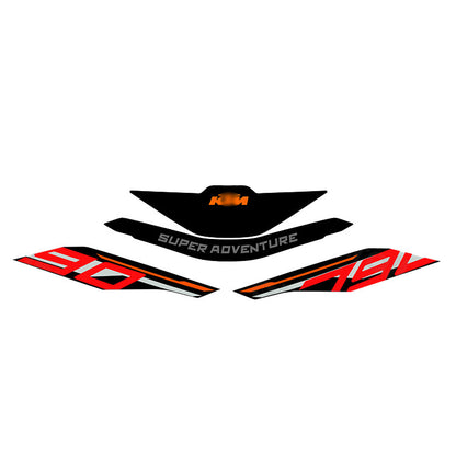 2024 KTM 790 Adventure Thickened Tank Grips – Anti-Slip Body Protection Pads