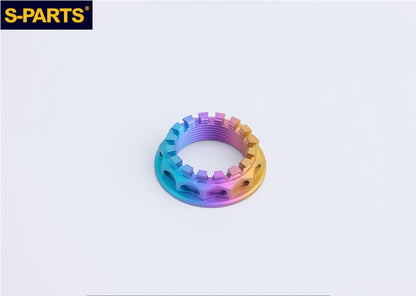 SPARTS Front & Rear Axle Big Nuts Titanium M25/M30/M33/M38/M48 for Ducati Motorcycle Modification