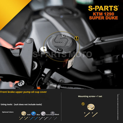 SPARTS Titanium Alloy Fasteners Compatible with KTM Super Duke 1290