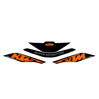 2024 KTM 790 Adventure Thickened Tank Grips – Anti-Slip Body Protection Pads