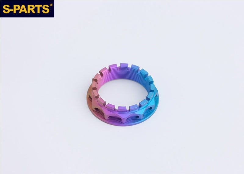 SPARTS Front & Rear Axle Big Nuts Titanium M25/M30/M33/M38/M48 for Ducati Motorcycle Modification