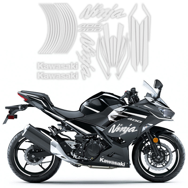 Kawasaki Ninja 400 Claw Graphics Full Body Decal Kit Waterproof Motorcycle Stickers