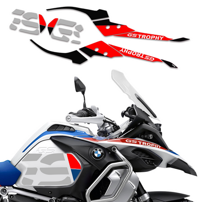 BMW R1250GS ADV Beak Decal Sticker Reflective Waterproof Front Fairing Graphics Adventure Livery Wrap