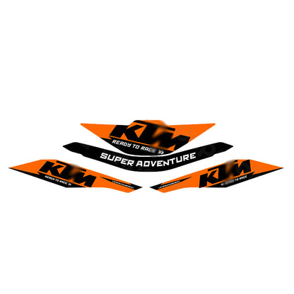 2024 KTM 790 Adventure Thickened Tank Grips – Anti-Slip Body Protection Pads