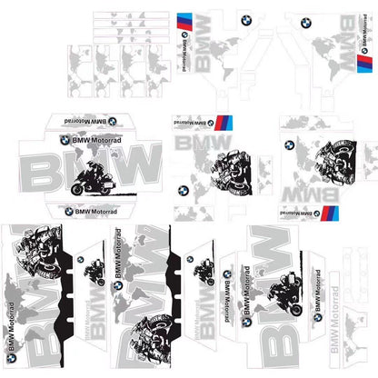 BMW F750GS / F850GS / R1250GS ADV OEM Aluminum Pannier Sticker Kit