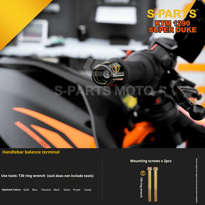 SPARTS Titanium Alloy Fasteners Compatible with KTM Super Duke 1290