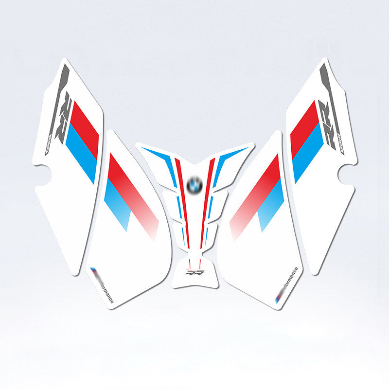 BMW G310RR Fuel Tank Fishbone Grip Pad Sticker Anti-Slip Anti-Scratch Tank Protector Decal Kit