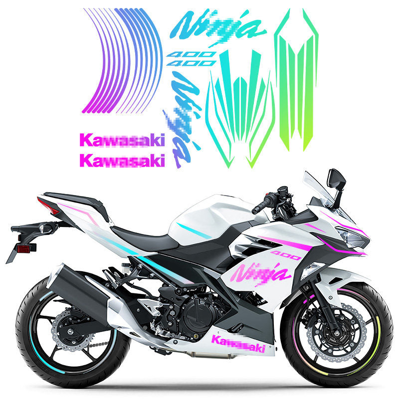 Kawasaki Ninja 400 Claw Graphics Full Body Decal Kit Waterproof Motorcycle Stickers