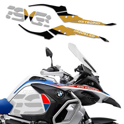 BMW R1250GS ADV Beak Decal Sticker Reflective Waterproof Front Fairing Graphics Adventure Livery Wrap