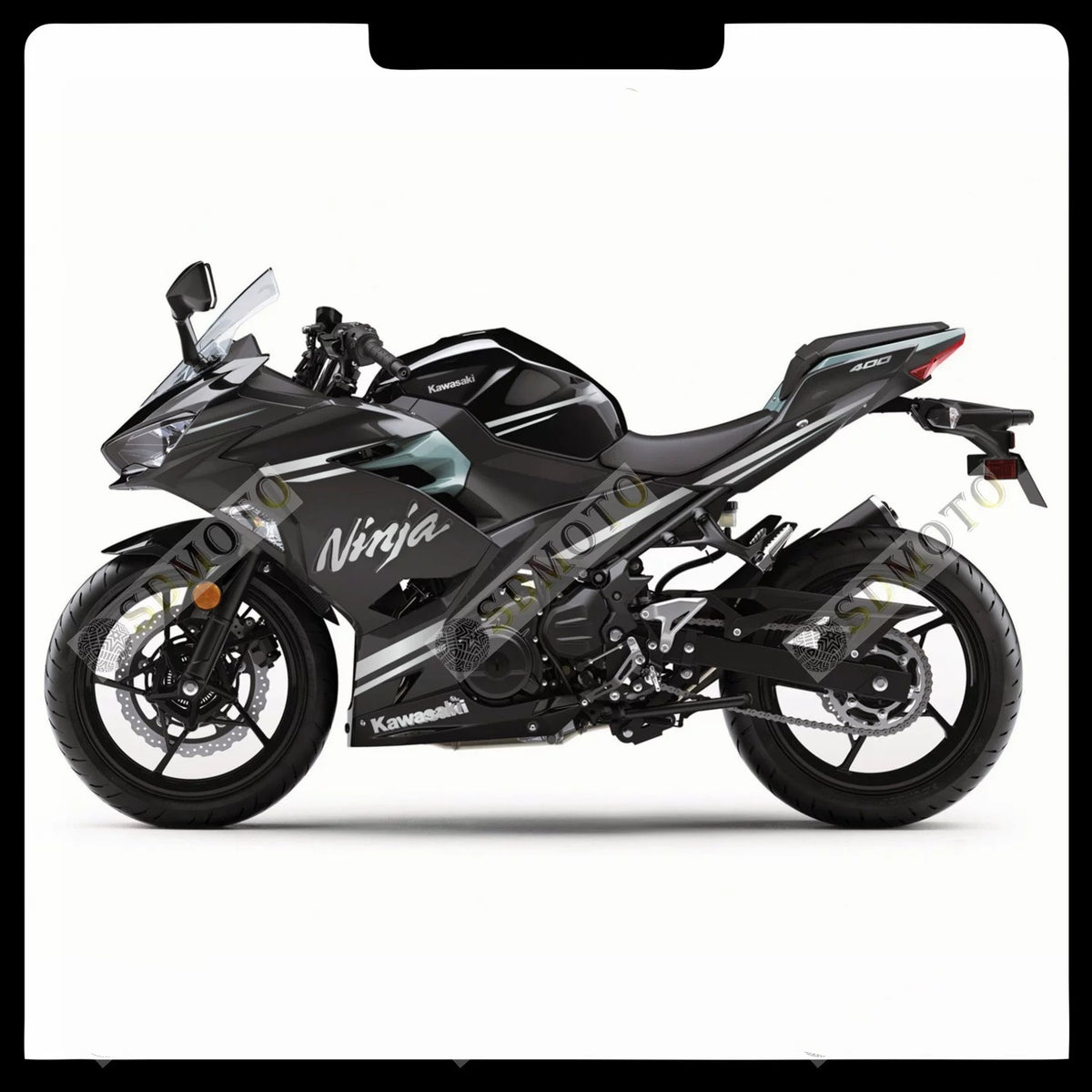 Kawasaki Ninja 400 ZX-4R Full Body Decals Waterproof Motorcycle Graphics Stickers