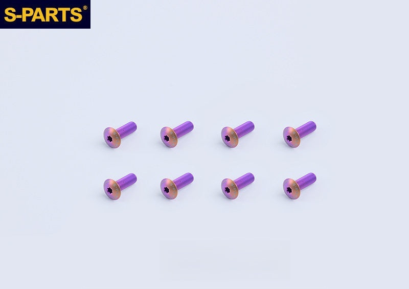 S-PARTS Titanium Windshield Bolts Kit for Ducati Panigale V4 V4S 1299s 959 (M4 L12)