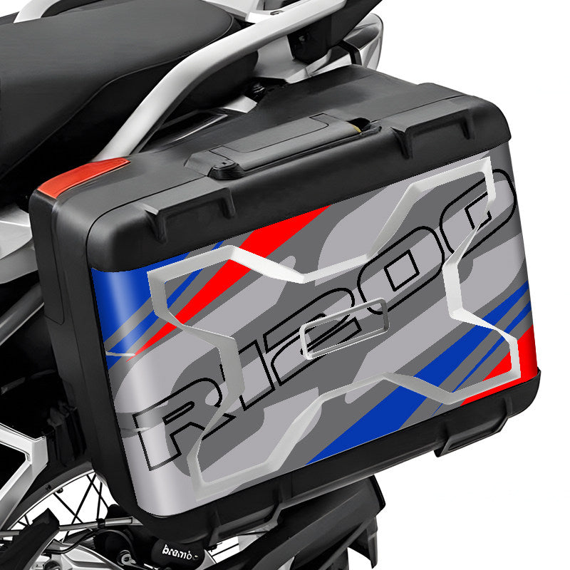 BMW R1250GS / R1200GS / F750GS Pannier Box Protective Sticker Scratch-Resistant Reflective Waterproof Sun-Resistant Decal Kit